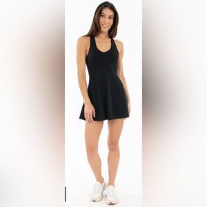 Rhoback Women Everyday Active Dress Black Size Large